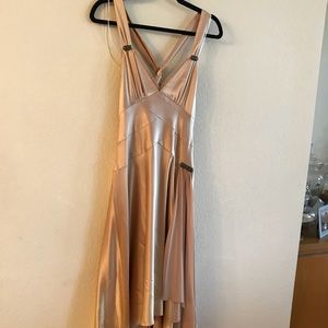 ABS Gold cocktail dress